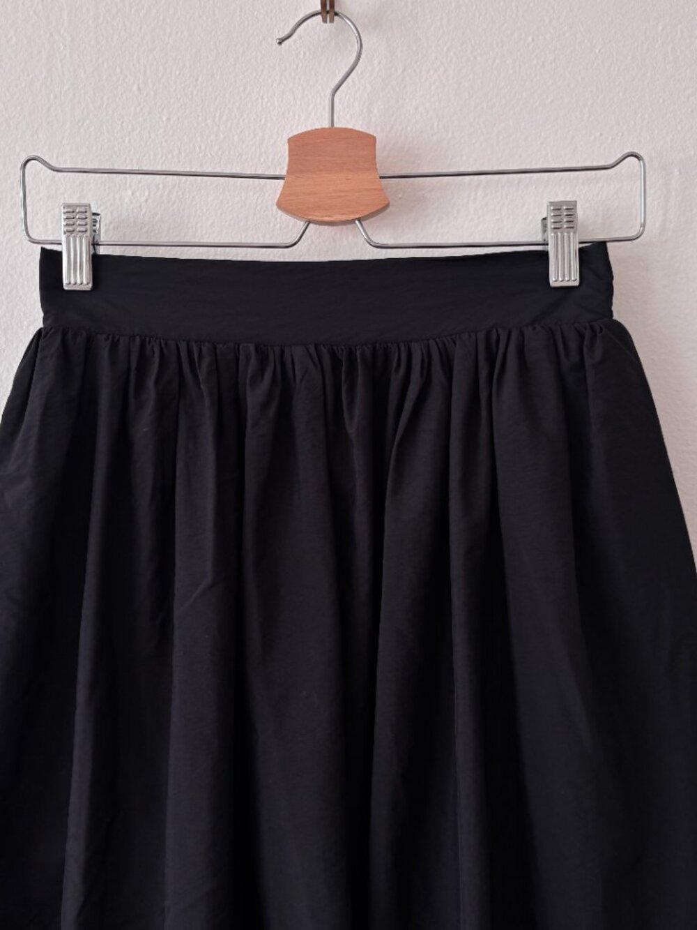 Mare Mare x Anthropologie A-Line Midi Skirt in Black - Picture 5 of 9